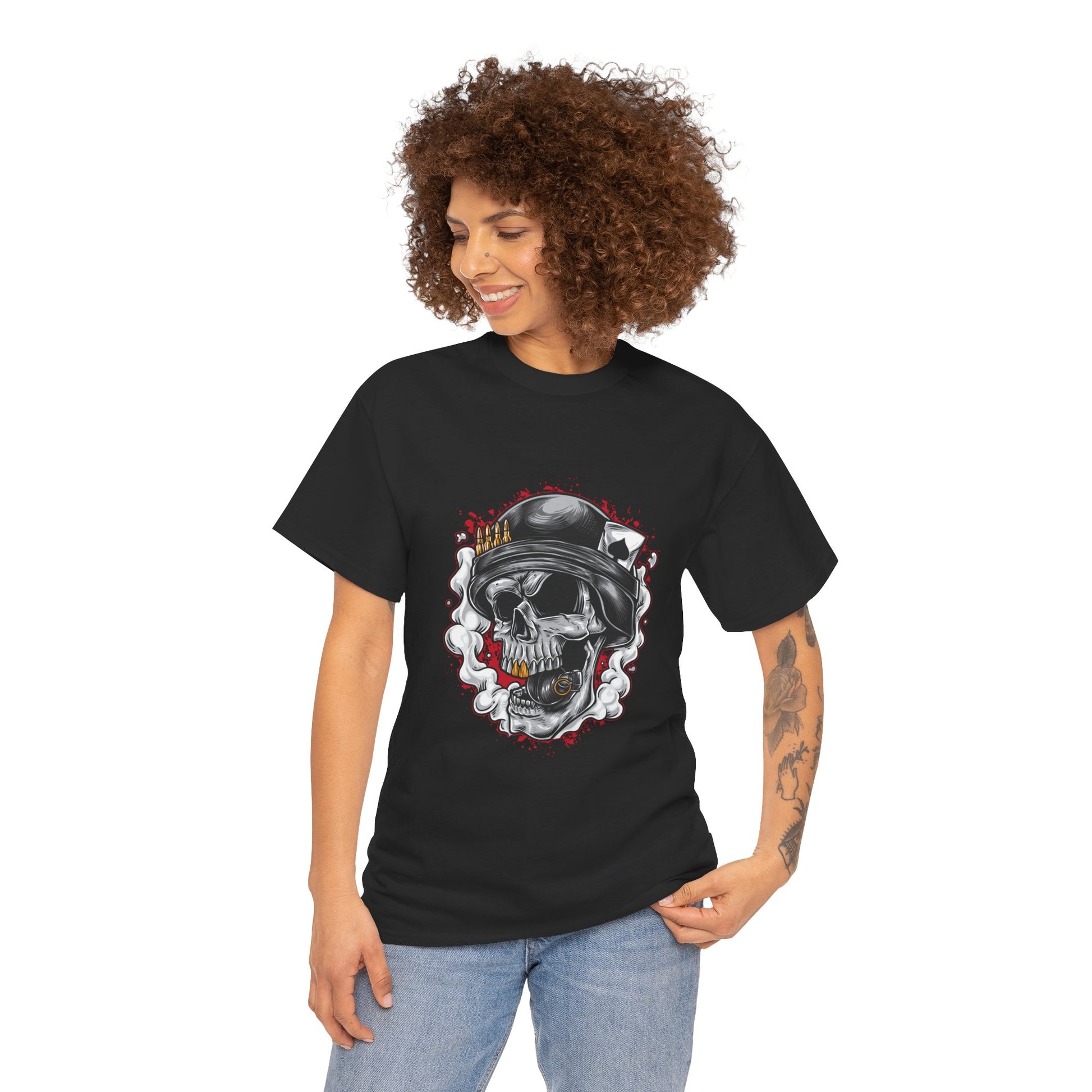 Gothic Skull Graphic Tee