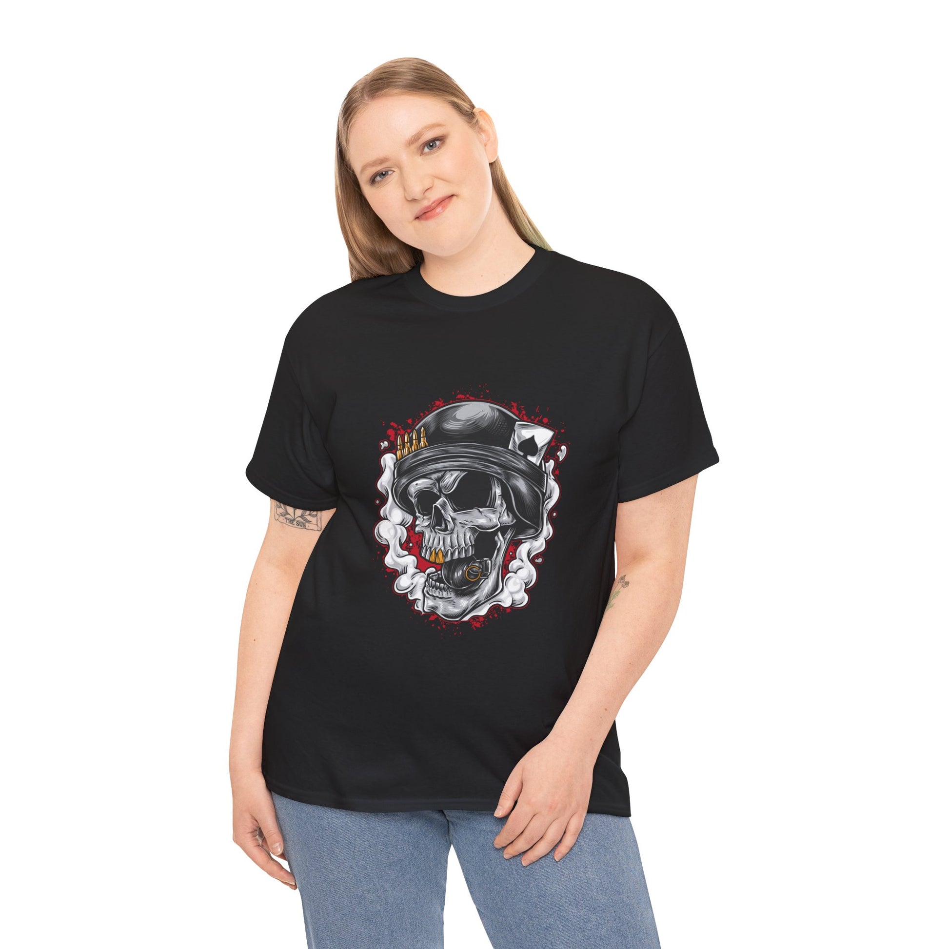 Gothic Skull Graphic Tee