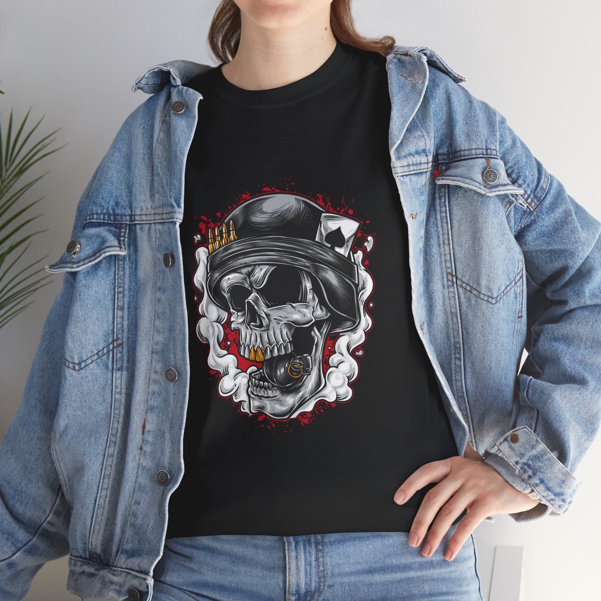 Gothic Skull Graphic Tee